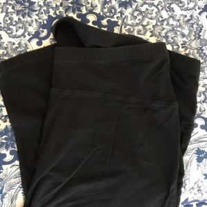 Black maternity legging